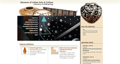 Desktop Screenshot of indianartsandculture.org